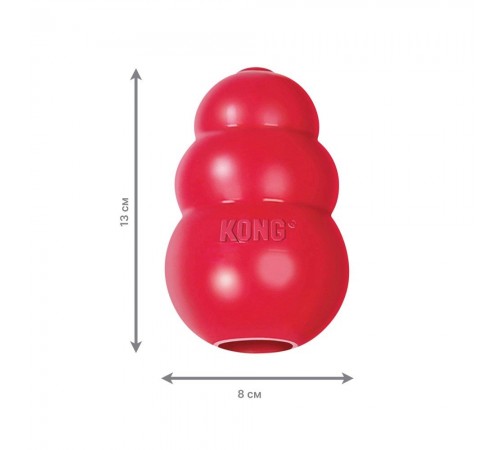 Іграшка для собак груша-годівниця Kong Classic 13 см XL