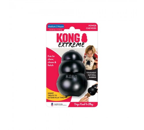 Іграшка для собак груша-годівниця Kong Extreme 8,9 см M