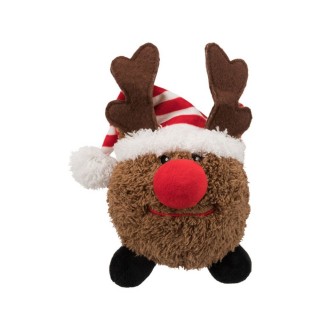 Іграшка для собак Trixie Різдвяний м'яч зі звуком 18-29 см