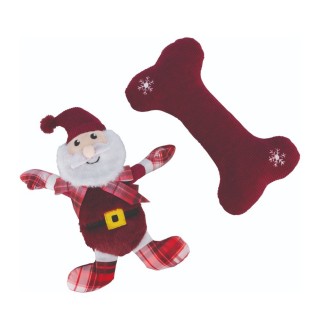 Набір іграшок для собак Trixie Різдвяний 30 см