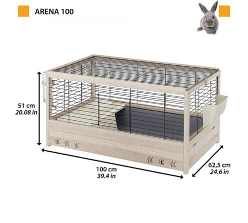 Клітка для гризунів Ferplast Arena 100 100 x 62,5 x 51 см