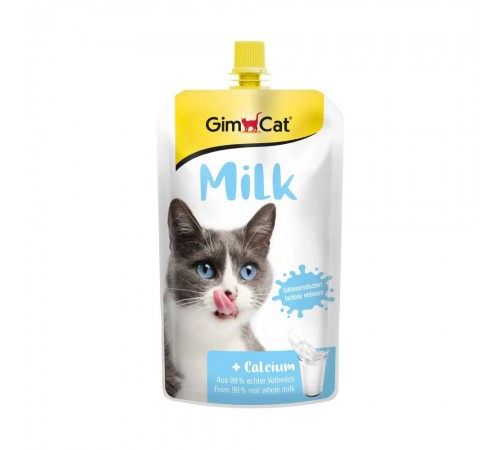 Ласощі для котів GimCat 200 мл - молоко