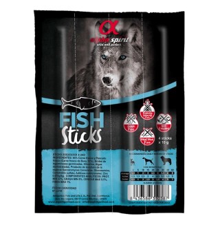 Ласощі для собак Alpha Spirit Sticks Fish 40 г (риба)