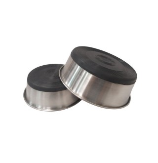 Миска металева на гумовій кромці Swastik Industries 1,8 л / 20 см