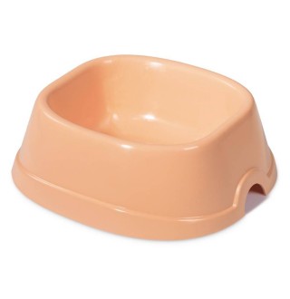 Миска пластикова Природа Модерн №3 750 мл - рожево-бежевий