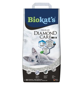 Наповнювач туалета для котів Biokat's Diamond Classic 8 л (бентонітовий)