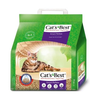 Наповнювач для котячого туалету Cat's Best ‎Smart Pellets 5 кг - деревинний