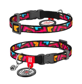 Нашийник для собак COLLAR WOUDOG Нейлон ХS - червоний