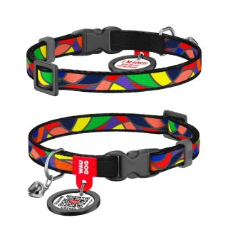 Нашийник для собак COLLAR WOUDOG Нейлон ХS - червоний