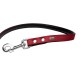 Повідець Hunter Basic S 1,1 м/15 кг - червоний/чорний