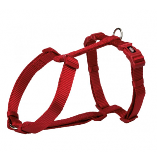Шлея Trixie нейлонова «Premium» M-L: 52-75 см / 20 мм (червоний)