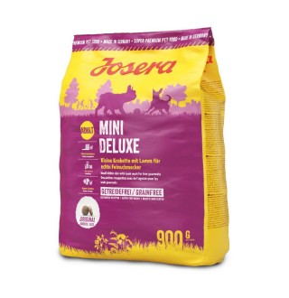 Josera Dog Adult Mini Deluxe - беззерновий корм для дорослих собак дрібних порід, 900г