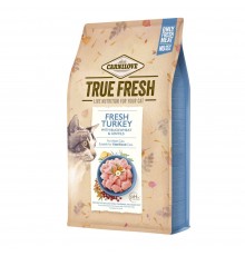 Сухий корм для котів Carnilove True Fresh 4,8 кг - індичка