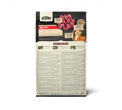 Сухий корм для собак Acana Classics Red Meat Recipe 9,7 кг - асорті
