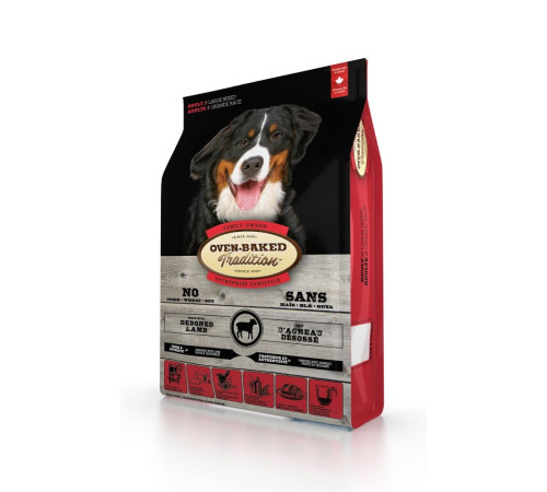 Сухий корм Oven-Baked Tradition Dog Adult Large Breed 11,34 кг - ягня