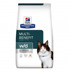 Сухий корм для котів Hill’s Prescription Diet Multi-Benefit w/d 1,5 кг - курка