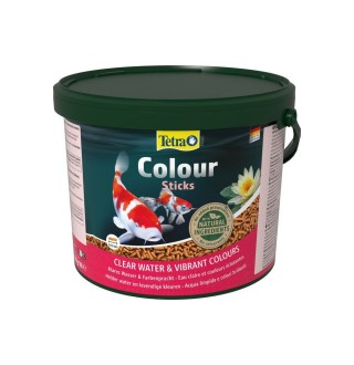 Сухий корм для ставкових риб Tetra Colour Sticks в паличках 10 л