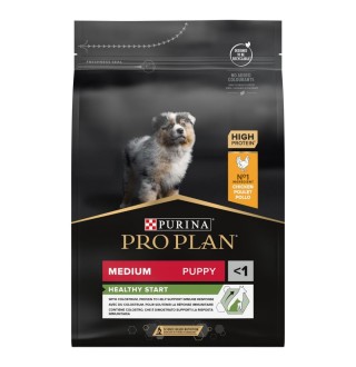Purina Pro Plan Puppy Medium Chicken - сухий корм для цуценят собак середніх порід з куркою, 3кг