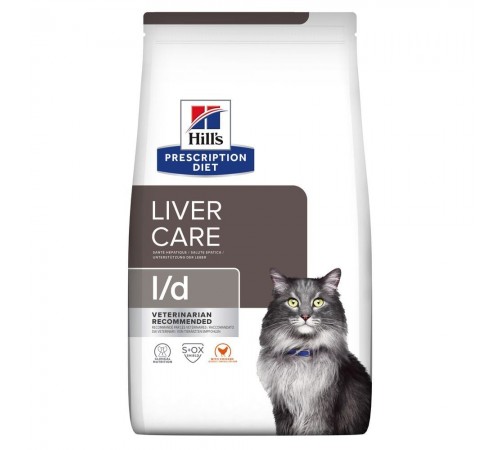 Сухий корм для котів Hill’s Prescription Diet l/d 1,5 кг - курка