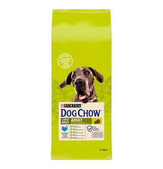 Purina Dog Chow Adult Large Breed - сухий корм з індичкою для дорослих собак великих порід, 14кг