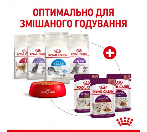 Вологий корм для котів Royal Canin Sensory Feel Gravy pouch 85 г