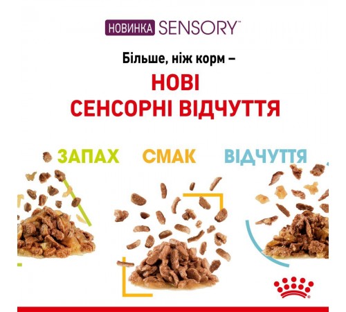 Вологий корм для котів Royal Canin Sensory Feel Gravy pouch 85 г