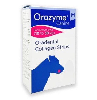 Жувальні смужки для собак Orozyme гігієна ротової порожнини M, 141 г