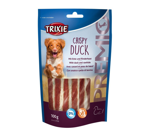 Ласощі для собак Trixie PREMIO Crispy Duck 100 г (качка)