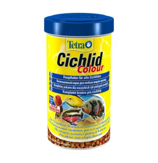 Сухий корм для акваріумних риб Tetra в гранулах «Cichlid Colour» 500 мл (для всіх цихлід)