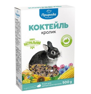 Корм для кроликів Природа Коктейль «Кролик» 500 г