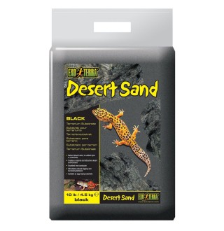 Наповнювач для тераріума Exo Terra «Desert Sand» Пісок 4,5 кг (чорний)