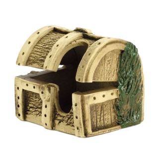 Декорація для акваріума Природа Скриня 14 x 11 см (кераміка)