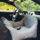 Автокрісло - переноска Incor для собак 52 х 52 х 40 см (сіра)