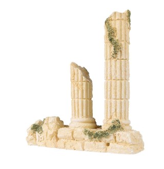 Декорація для акваріума «Антична колона» 15,8 x 5,5 x 14,1 см
