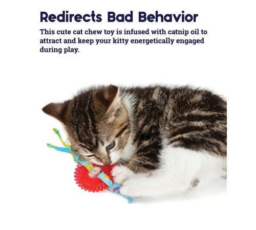 Іграшка для котів Petstages Kitty Chew Wheel 5.1см x 12.7 см x 1.3 см