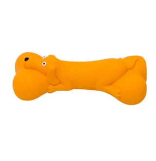 Іграшка для собак Eastland Кісточка з мордою собаки 12 см (латекс)
