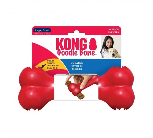 Іграшка для собак кістка-годівниця Kong Classic Goodie Bone 25,6 см L