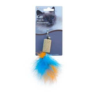 Іграшка для кота Eastland Дражнилка з пір'ям 4 х 2.2 см