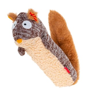 Іграшка для собак GiGwi Plush Білка з пискавкою 29 см