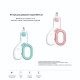 Когтерез Petgravity міні з LED підсвічуванням блакитний
