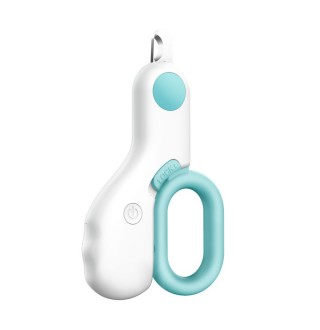 Когтерез Petgravity міні з LED підсвічуванням блакитний