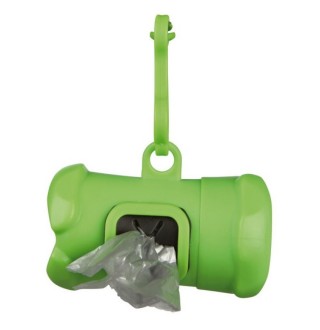 Контейнер Trixie для збиральних пакетів + 1 рулон / 15 пакетів, розмір M (пластик)