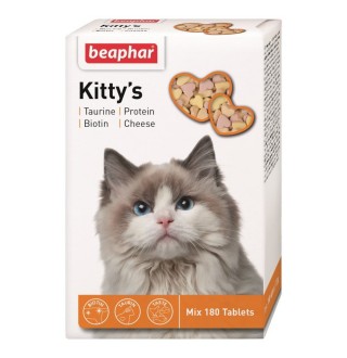 Вітаміни для котів Beaphar Kitty's Mix 180 таблетки