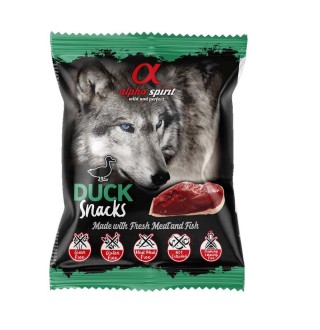 Ласощі для собак Alpha Spirit Dog Snacks Duck, 50 г