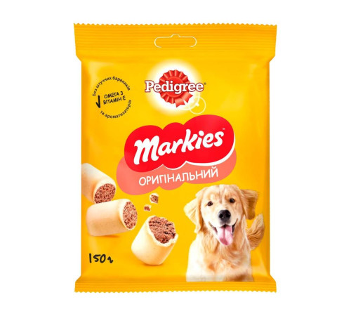 Ласощі для собак Pedigree Markies 150 г - курка