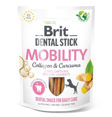 Ласощі для собак Brit Dental Stick Mobility 251 г 7 шт - колаген та куркума