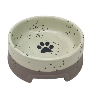 Миска керамічна KARO CRAFT Лапка 250 мл - бежевий