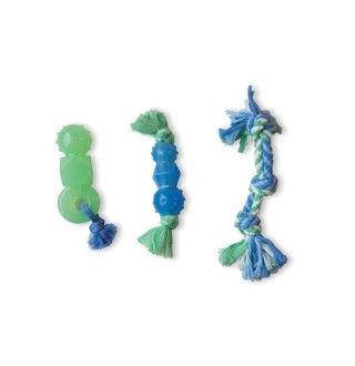 Набір іграшок для собак Petstages Mini Dentachew Pack 7 см, 9 см, 12 см