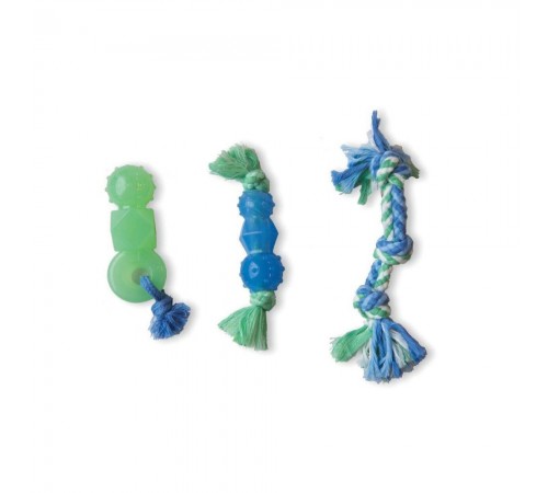 Набір іграшок для собак Petstages Mini Dentachew Pack 7 см, 9 см, 12 см