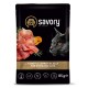 Набір корму для котів Savory Sterilised pouch 3+1 шт х 85 г - індичка та морква